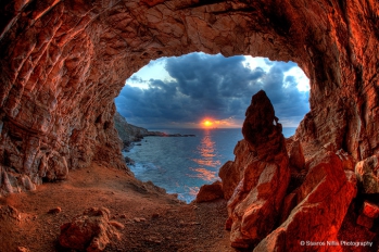 Die Höhle von Achilochos
