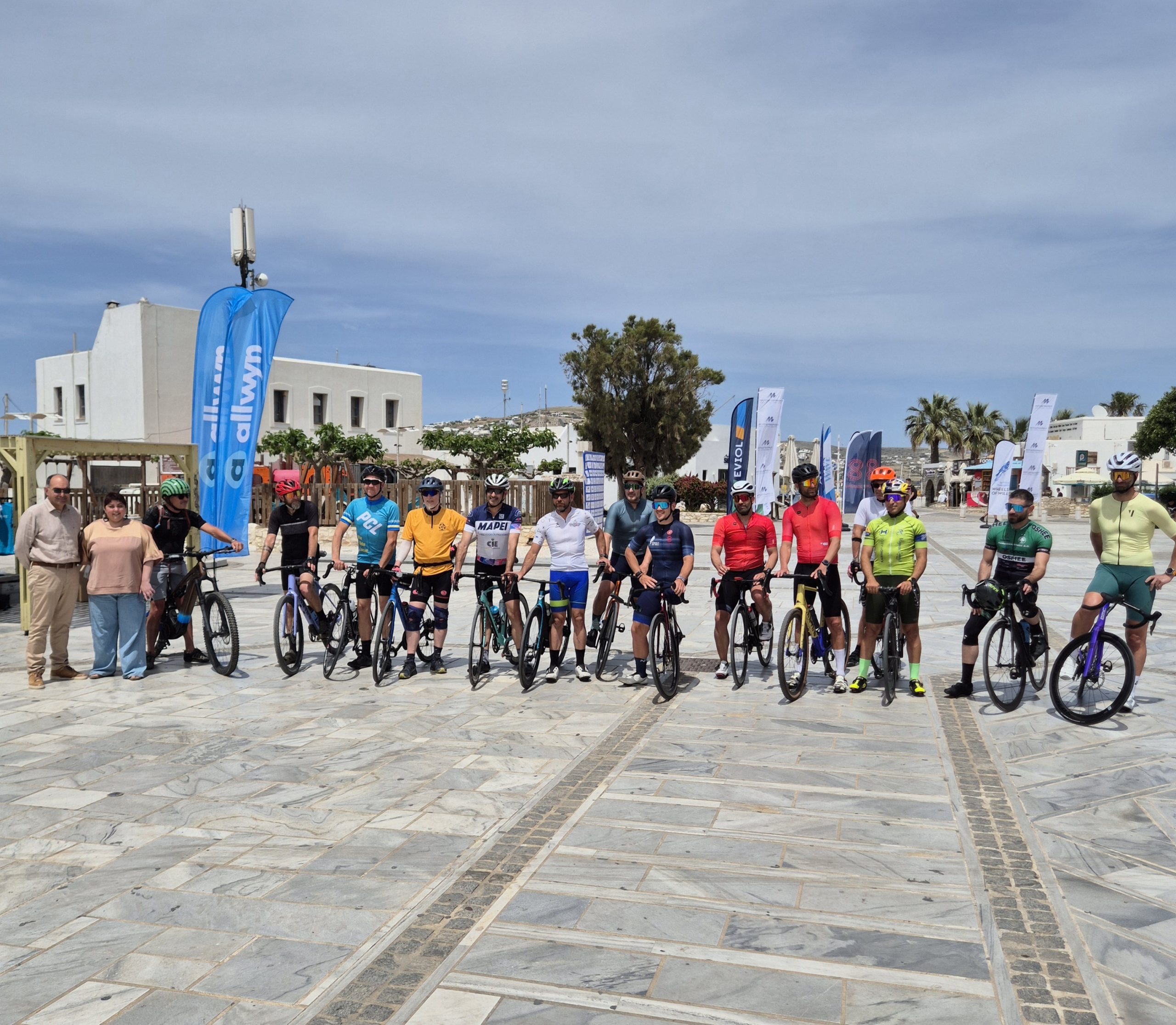Με επιτυχία ολοκληρώθηκε στην Πάρο η δράση «Wheels Of Will» του Νίκου Παπαγγελή